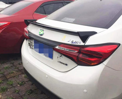 Black Rear Boot Spoiler Wing for Toyota Corolla (2014-2018)