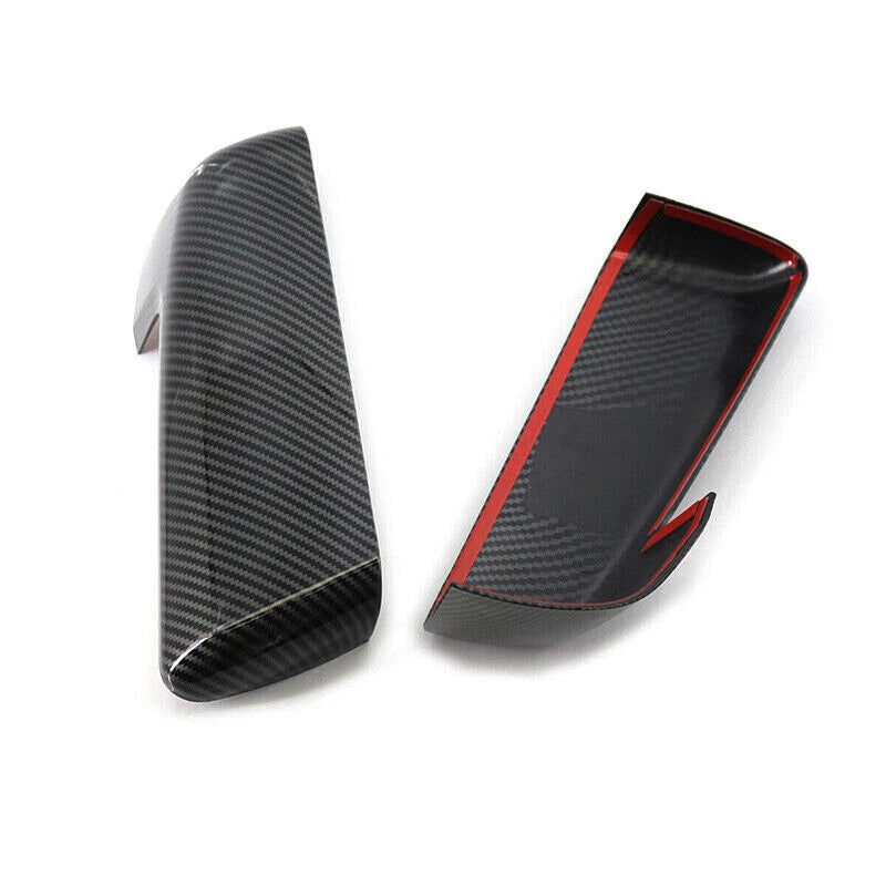 Carbon Fiber Side Mirror Cover Trim for Chevy Silverado (2019-2022)