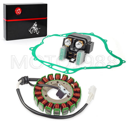 Yamaha Stator Generator & Starter Relay for V Star 1100 Custom (00-03)