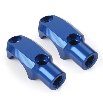 Mirror Mount & Master Cylinder Clamp Blue for BMW F900XR S1000XR R1200R F850GS (2019-2023)
