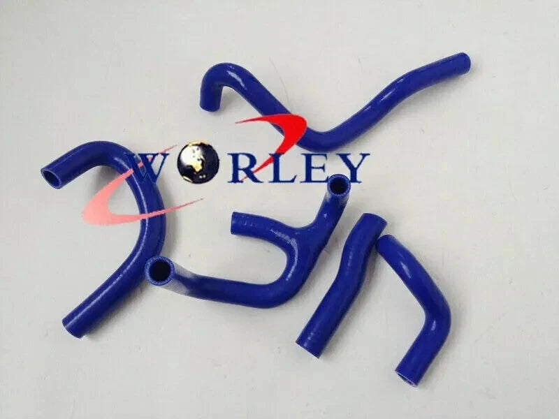 Silicone Radiator Hose for Suzuki RGV250 VJ22 1991-1996 & Aprilia RS250 BLUE