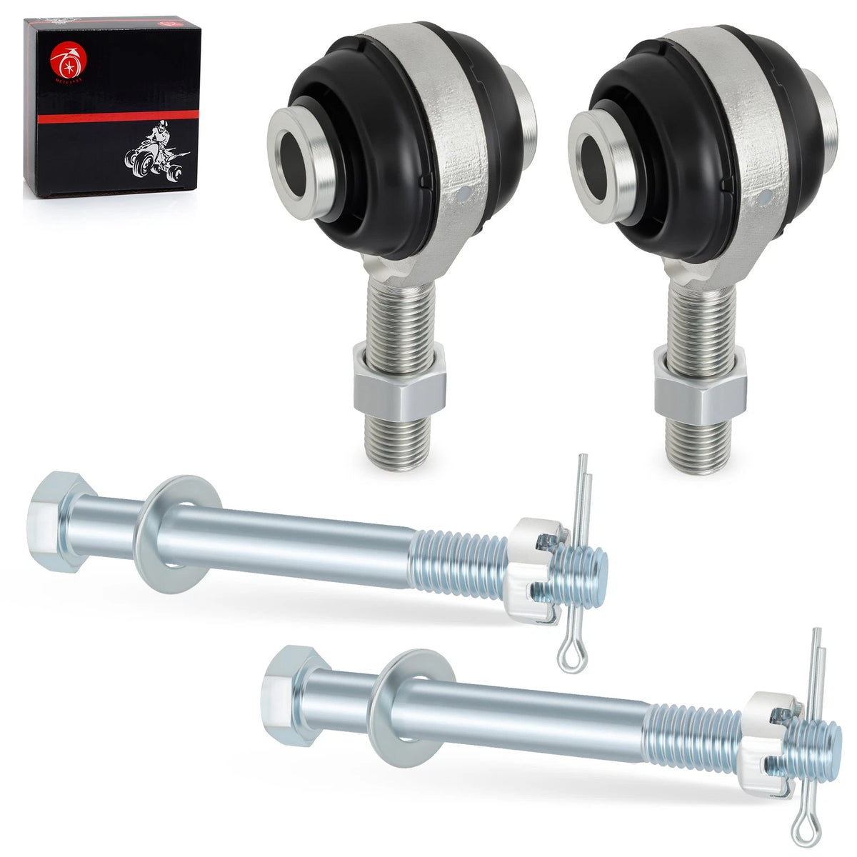 Heavy Duty Tie Rod Ends w/ Bolts Nut Pin Kit for Can-Am Maverick X3 (2017–2023)