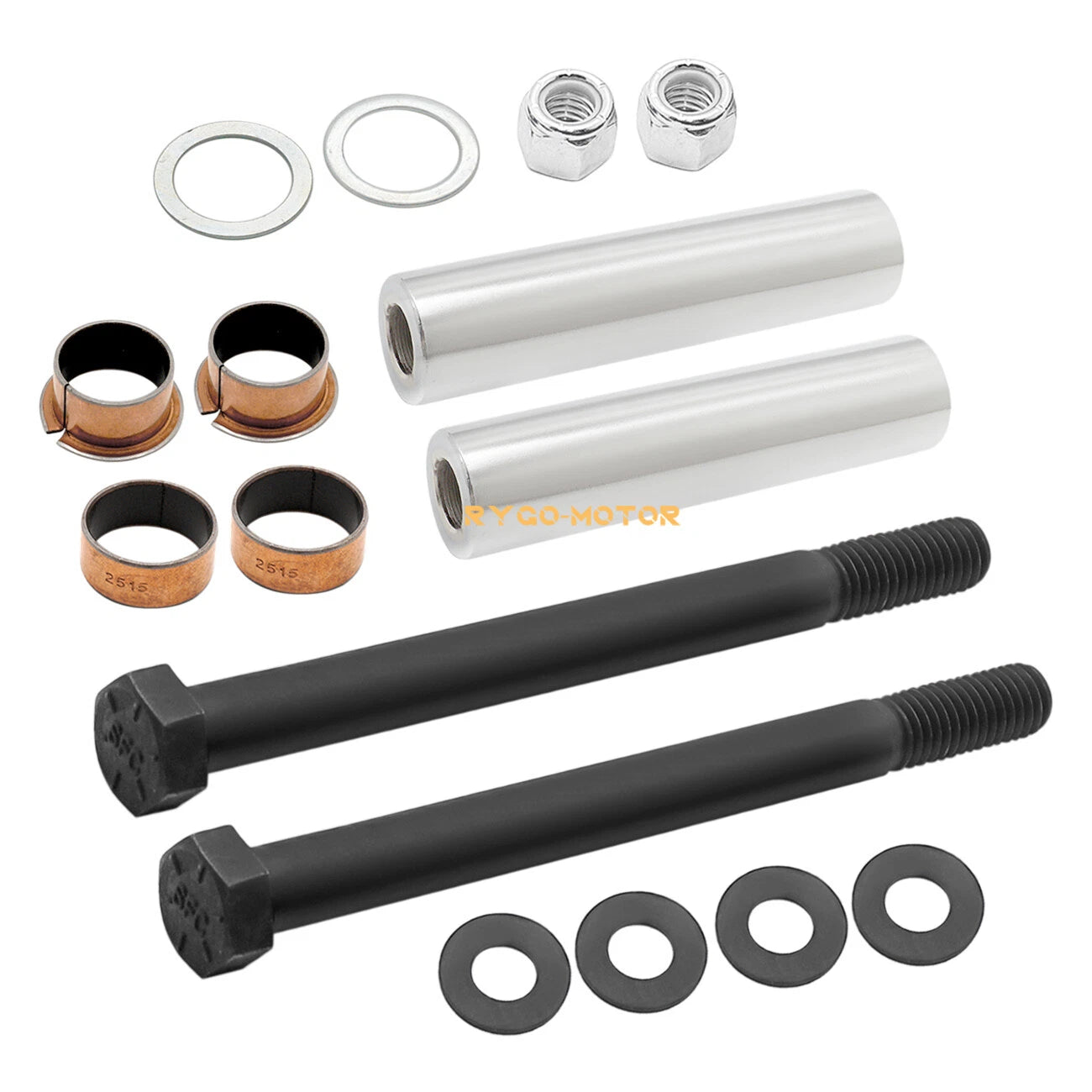 Spindle Pin Tube Bushing Kingpin Tube Kit for EZGO TXT/PDS
