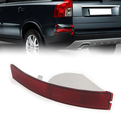 Red Rear Bumper Brake Lights & Side Marker Light for Volvo XC90 (2007-2014)
