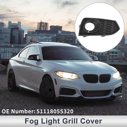 1pc Right Front Fog Light Grill for BMW 2 Series F22 (2014-2017)
