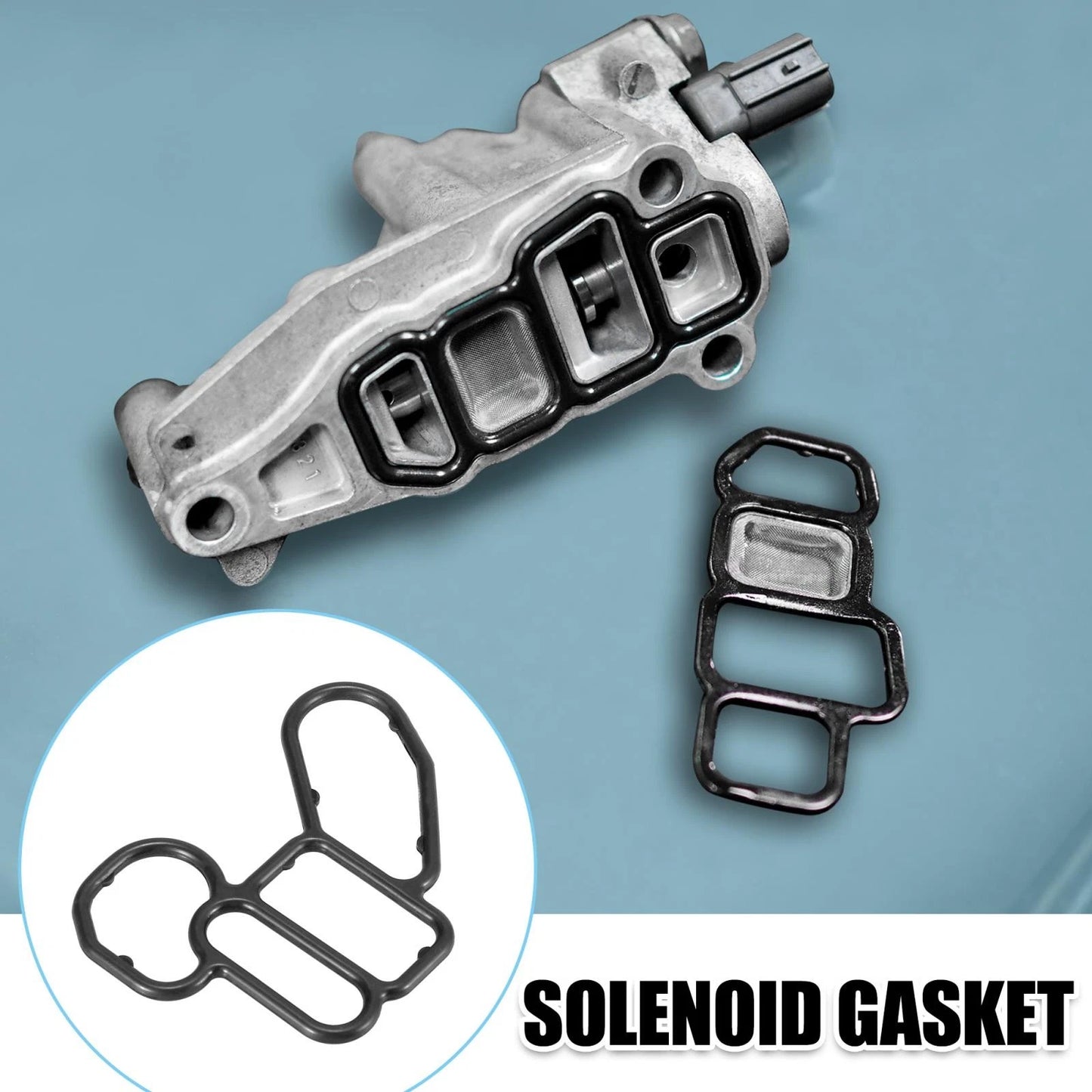 Spool Valve Filter Solenoid Gasket for Honda Acura