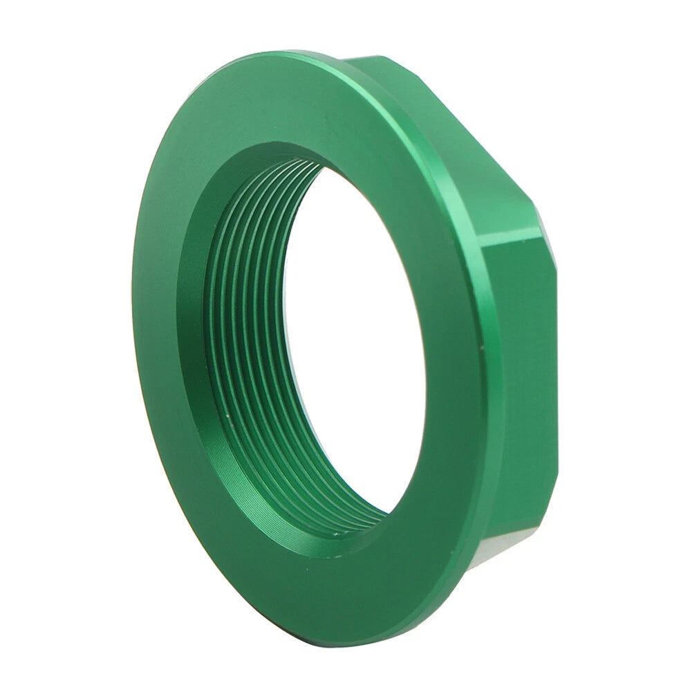 Aluminium Motorcycle Triple Tree Stem Yoke Center Hole Nut for Universal (N/A)