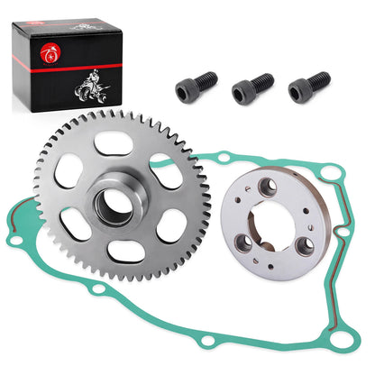 One-Way Bearing Starter Clutch Gear Kit & Gasket for Yamaha YFM200 (1985–1988)