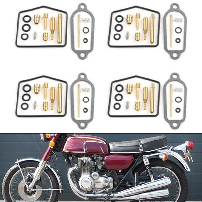 4 x Carburetor Rebuild for Honda CB350F (1970–1972)