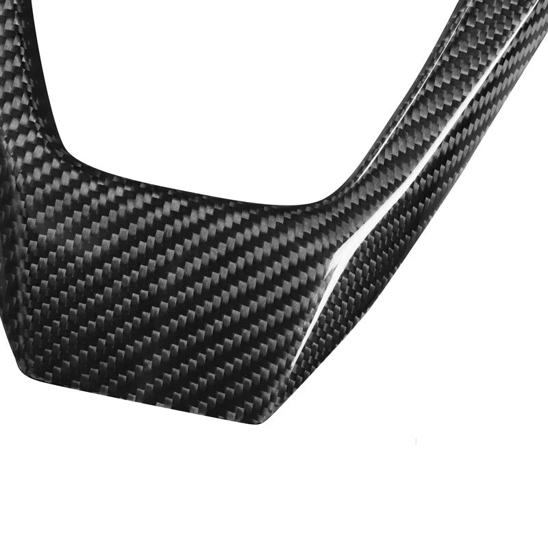 Real Carbon Fiber Center Gear Shift Panel Cover Trim Fit for R35 GTR Accessories