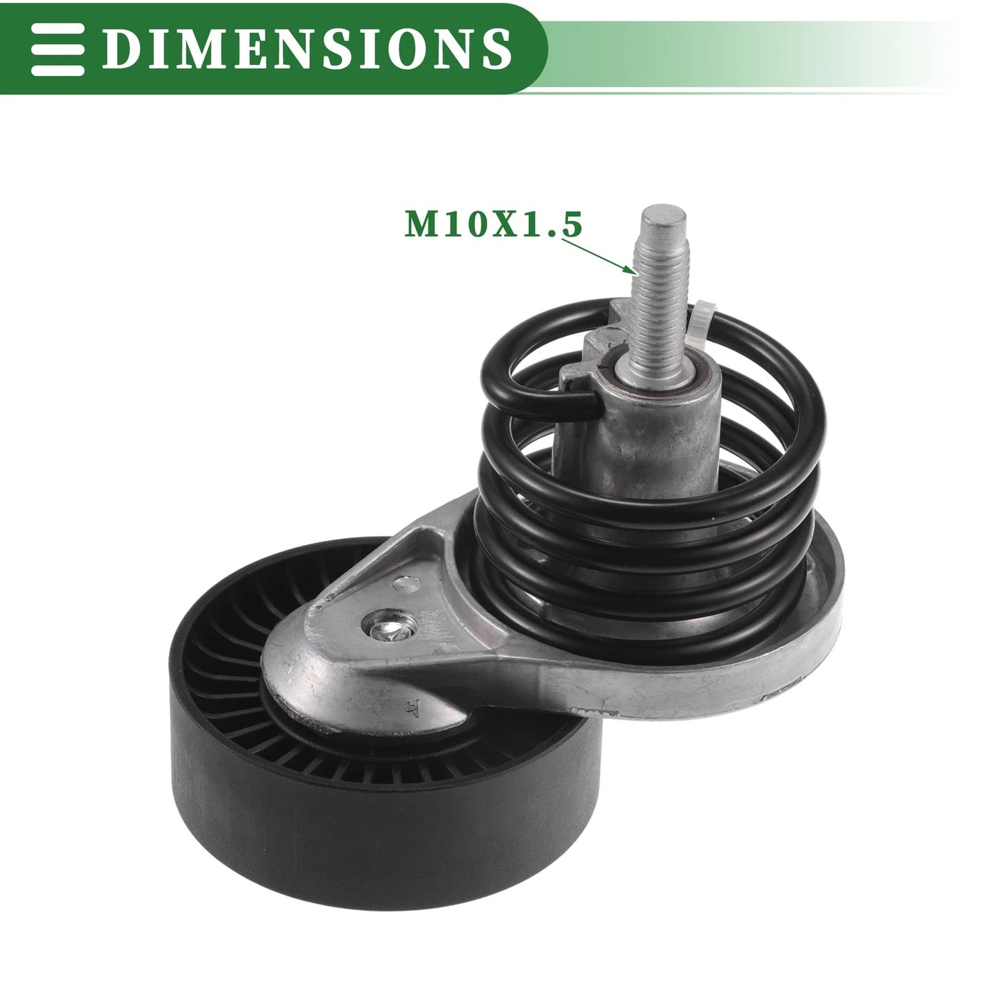 Engine Belt Tensioner Pulley Assembly for Ford Bronco (1993-1996)
