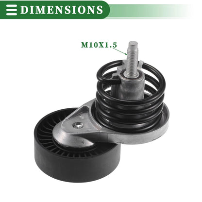 Engine Belt Tensioner Pulley Assembly for Ford Bronco (1993-1996)