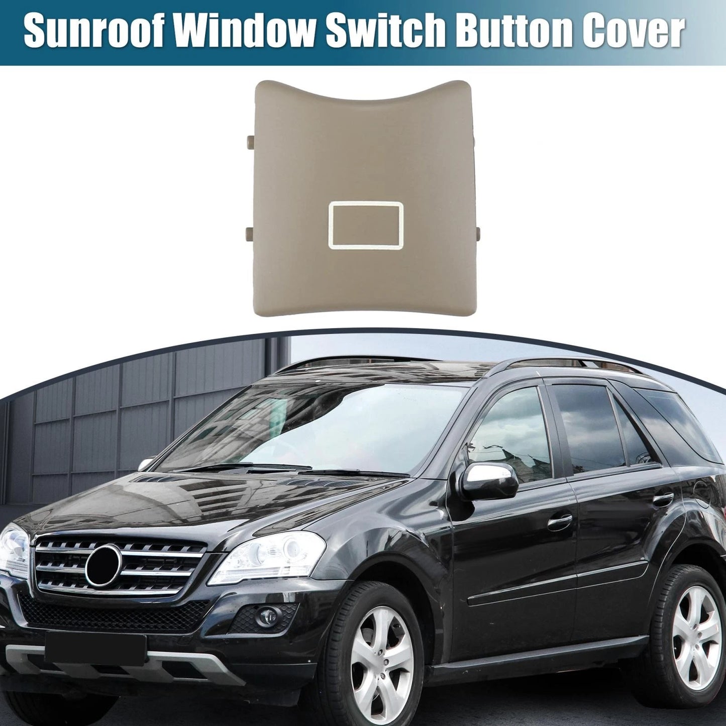 Sunroof Window Switch Button Cover for Mercedes-Benz ML500 ML350 (2006-2011)