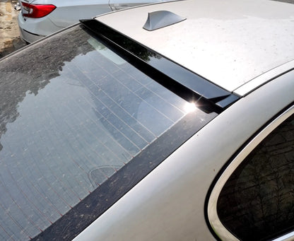 Rear Roof Window Spoiler for BMW 5 Series F10 Sedan 2011-2017 Unpainted