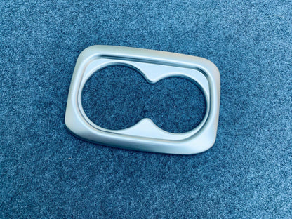 Rear Water Cup Holder Frame Cover Trim for 2022-2023 Honda Civic ABS 1 x