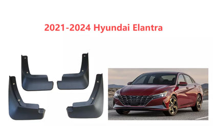 Mud Flaps for 2021-2024 Hyundai Elantra Splash Guards Fender Protectors (2021-2024)