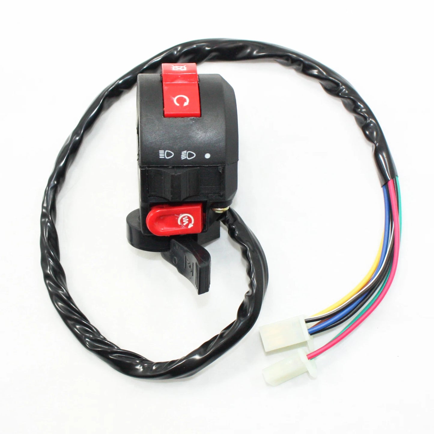 Kill Start Light Switch Button Housing for 125cc PIT Quad Dirt Bike ATV