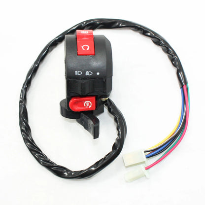 Kill Start Light Switch Button Housing for 125cc PIT Quad Dirt Bike ATV
