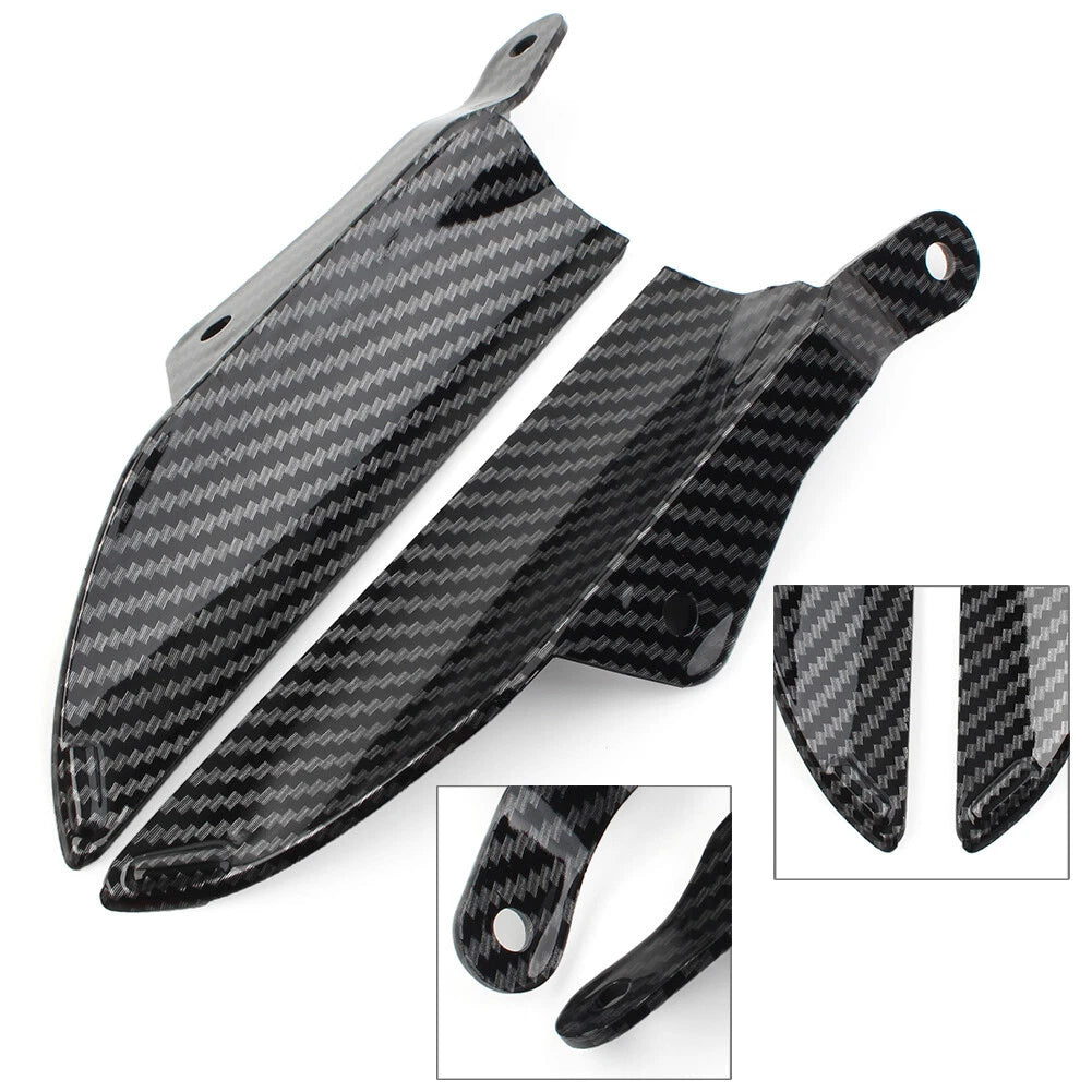 Front Side Headlight Cover for 2006-2012 Daytona 675 & 675R - Carbon Fiber