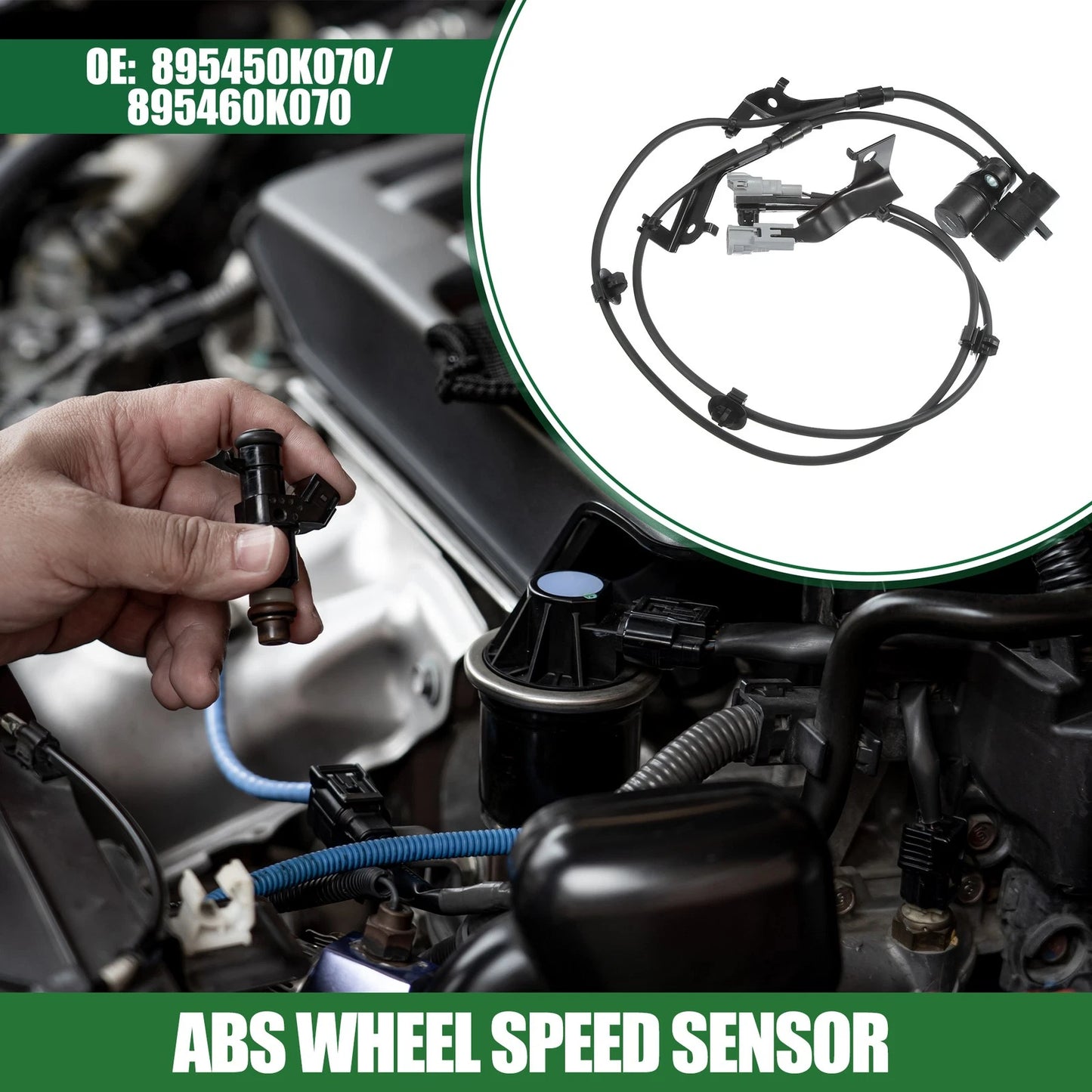ABS Wheel Speed Sensor  for Toyota Hilux (2004-2012)