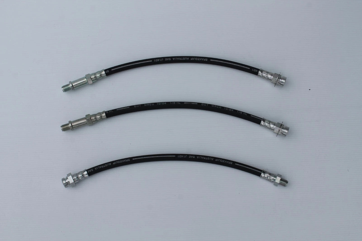 Brake Hose Set (3) for Dodge Phoenix 1965-1969 Drum Brake Models