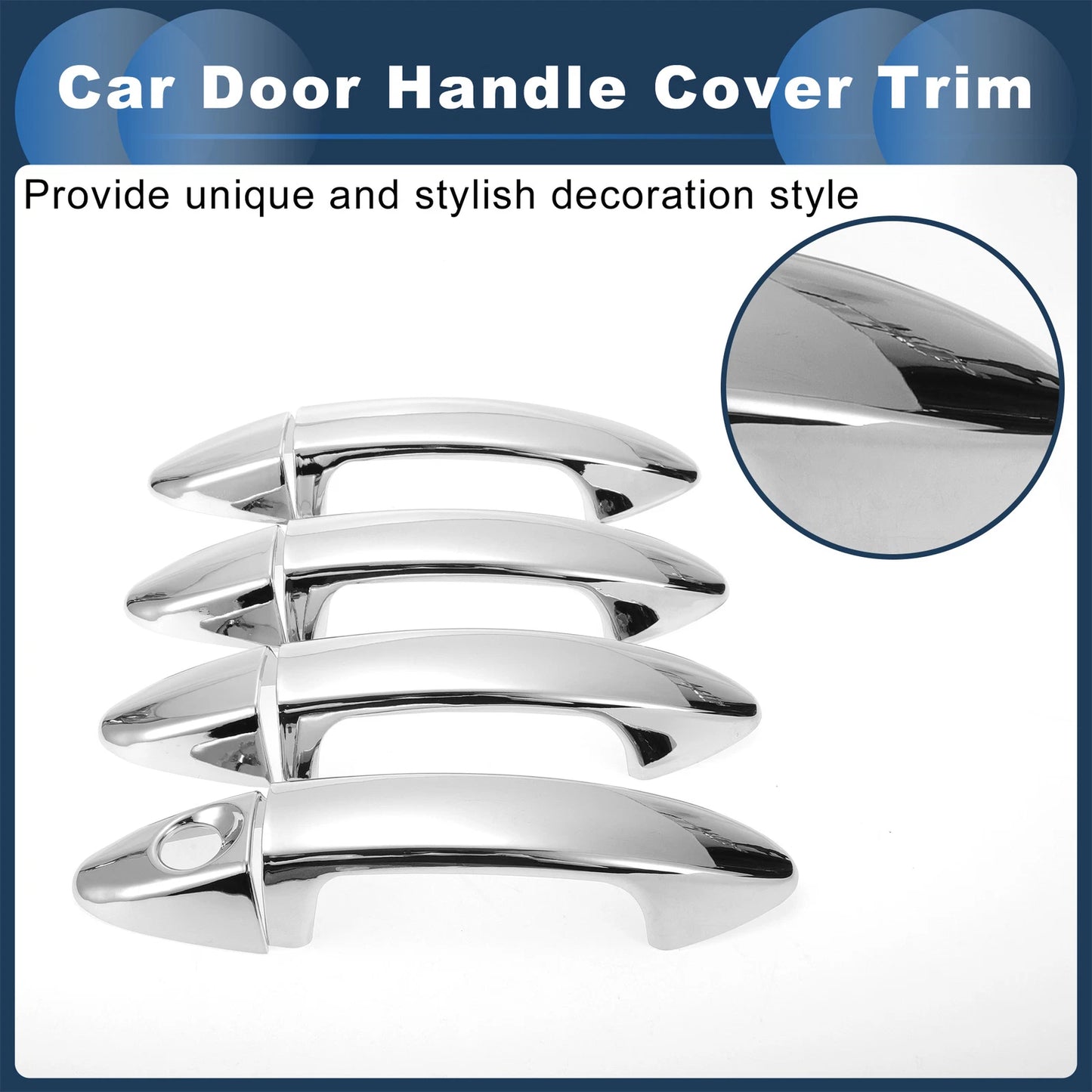 Car Door Handle Cover Trim for Ford Fiesta (2009-2016)