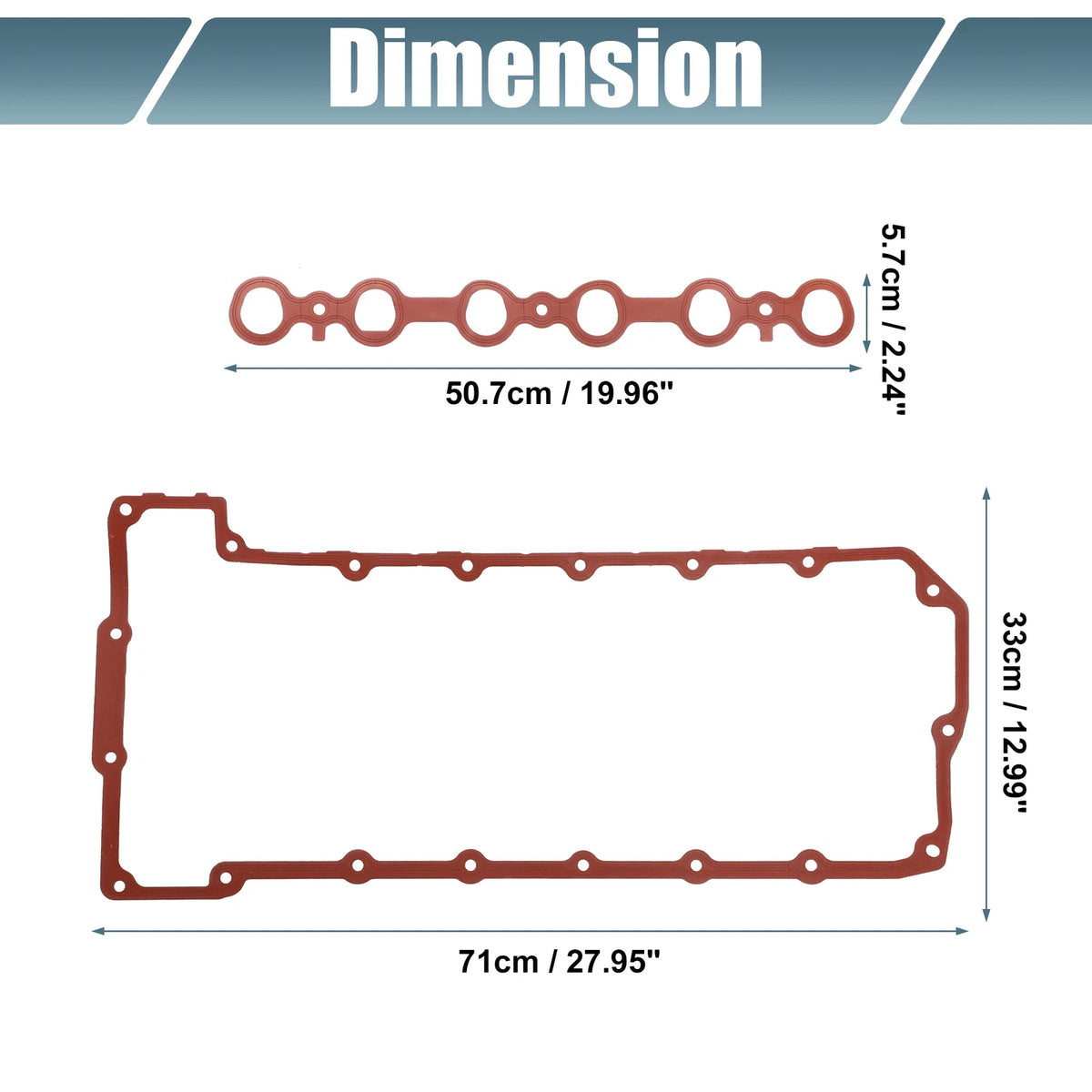 Valve Cover Gasket Set for BMW E90, E91 (2006) - High-Quality Replacement Parts
