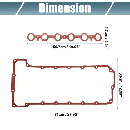 Valve Cover Gasket Set for BMW E90, E91 (2006) - High-Quality Replacement Parts