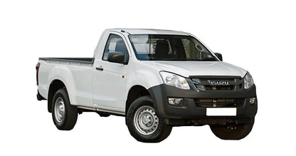 Side View Mirror 2 x Black Manual for Isuzu Dmax Single Cab (2012-2019)