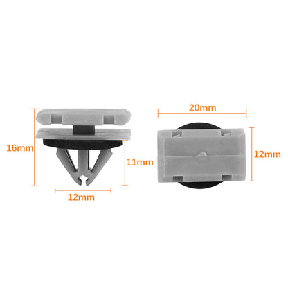 Plastic Rivet Bumper Fastener Clips for Jeep Cherokee WK2 (2014-2023) - 20 pcs