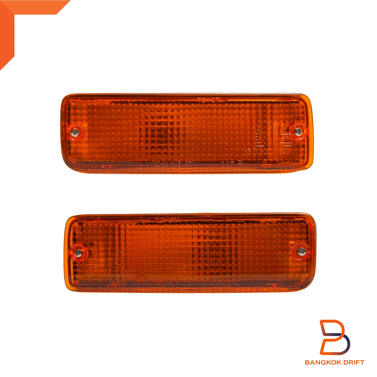 Amber Bumper Bar Indicator Blinker Light for Toyota Hilux (1988-1997)
