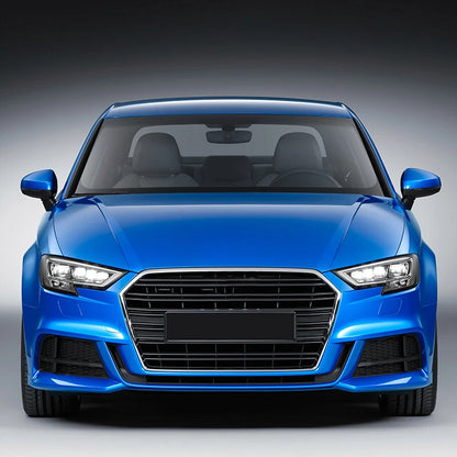 2 x Front Fog Light Covers for AUDI A3 8V S-LINE (2017-2019)