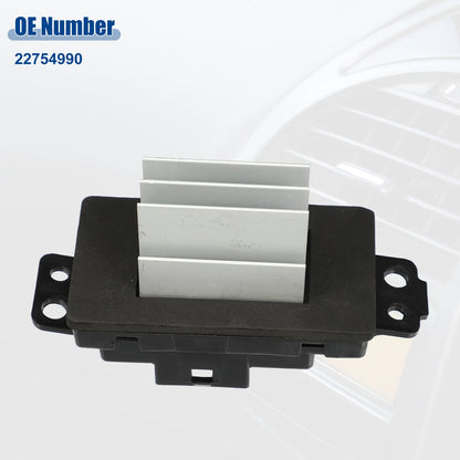 HVAC Blower Motor Resistor Heater for Chevrolet Impala Black Silver Tone
