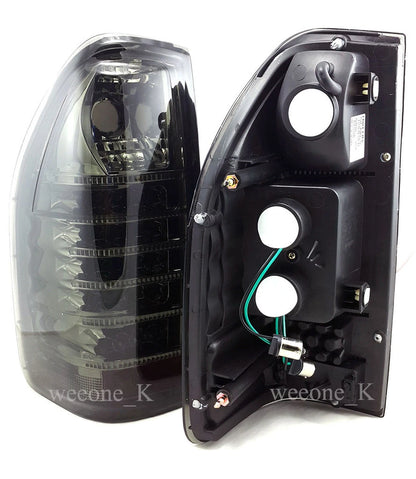2 x L.E.D Taillight Smoke Lens for Isuzu D-Max/Holden Rodeo (2002-2006)