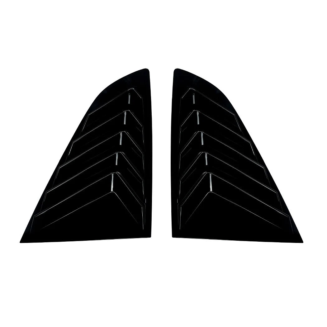 Pair / Rear Window Quarter Louver Vent Covers for BMW 2-Series F44 (2020–2023)