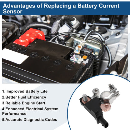 Battery Current Sensor 1 Pc for Chevrolet Cruze (2015-2019)