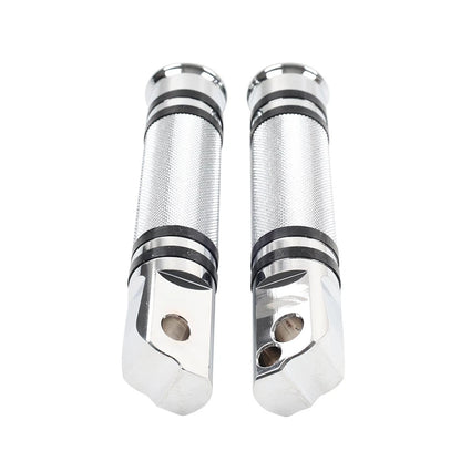 Rear Footboards Pegs for Harley Softail Fat Boy Breakout 2018-2023 Chrome
