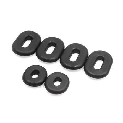 Black Battery Cover Buffer Ring Bushing Set for CG125