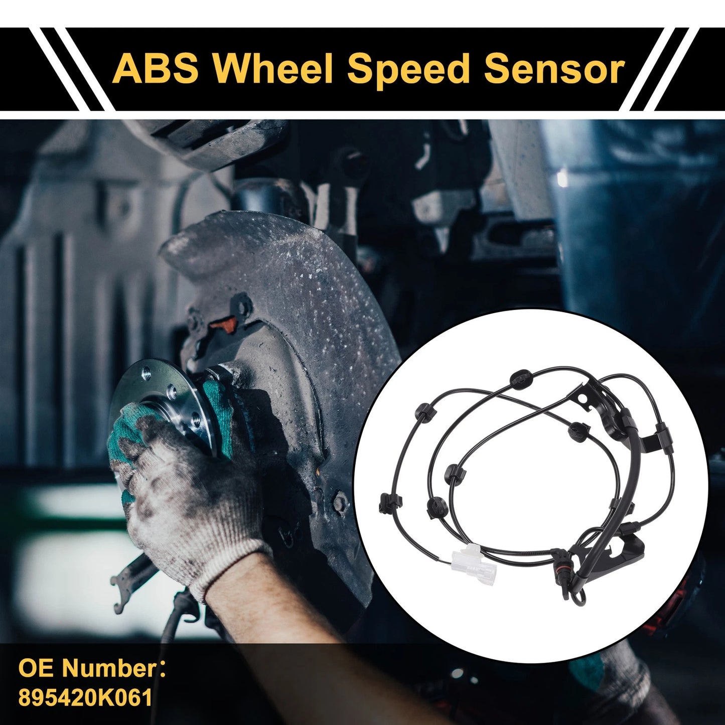 ABS Wheel Speed Sensor for Toyota Hilux (2015-2021) 1 x Right Front