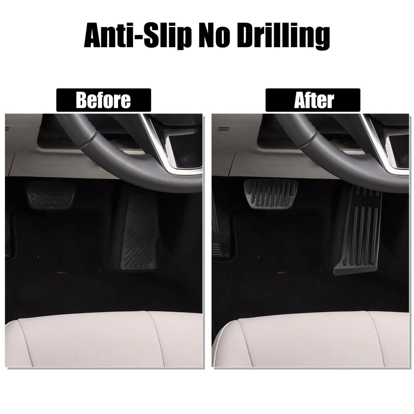 Anti-Slip Brake & Gas Pedal Covers for Toyota