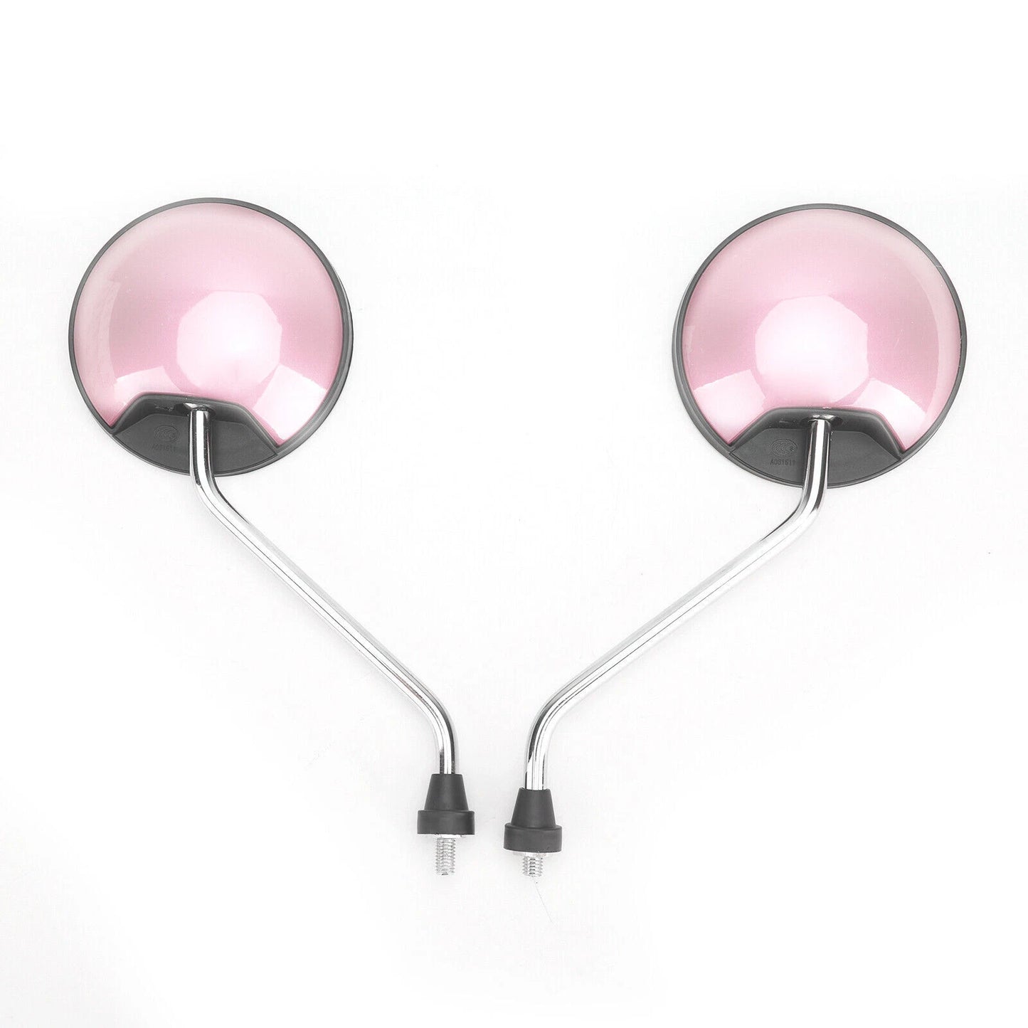 Pink Mirror Set for Universal Scooter M8 CW Thread Right & Left