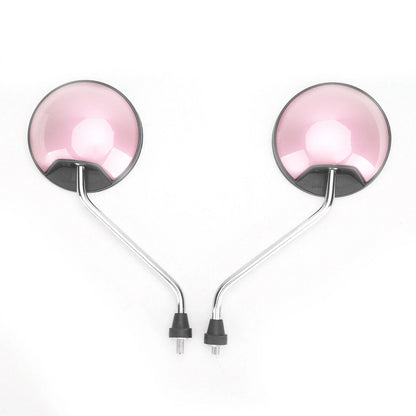Pink Mirror Set for Universal Scooter M8 CW Thread Right & Left