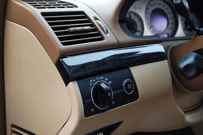 Headlight Switch Panel Cover Trim for Mercedes Benz E-Class (2003-2008)