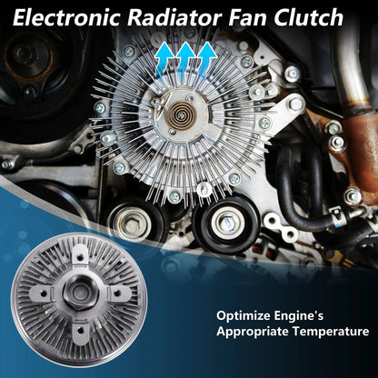 Engine Cooling Fan Clutch for Dodge Ram 2500 I6 5.9L Turbo