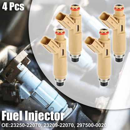 4 x Fuel Injectors for Toyota Corolla Matrix 1.8L (2003-2006)