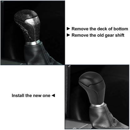 Black Wood Pattern Gear Shift Knob for Toyota Tacoma (2005-2023)