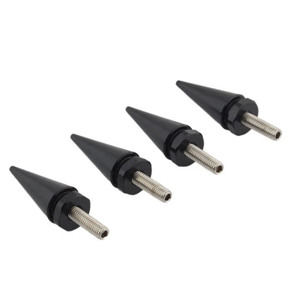 4 x 5mm Black Spike Windscreen Screw Bolts for Harley Touring Road Glide (98-25)