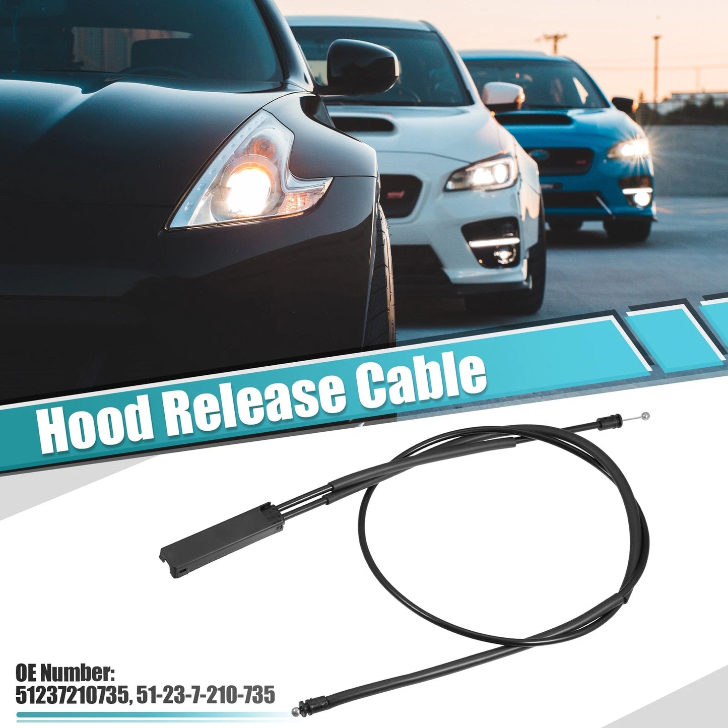 Hood Release Cable for BMW X3 X4 (2011-2023)