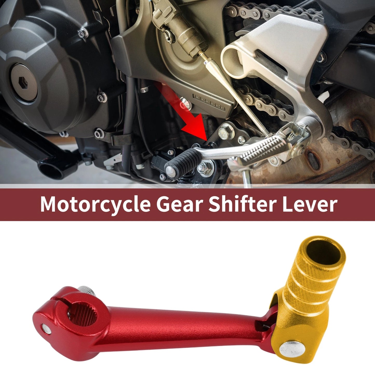 Folding Motorcycle Gear Shift Lever / Gear Shift Lever for Bosuer M5