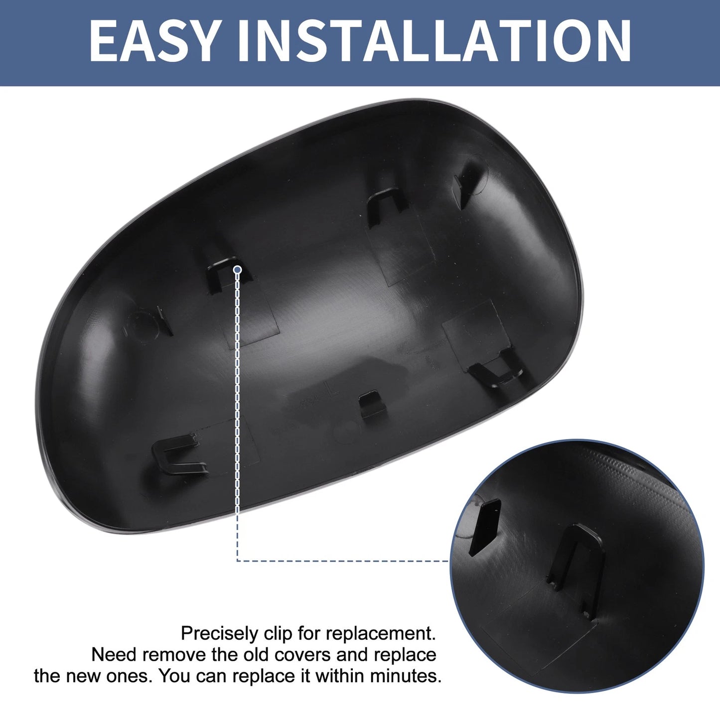 Left Side Mirror Cover Cap for Ford F-150 (1997-2003)